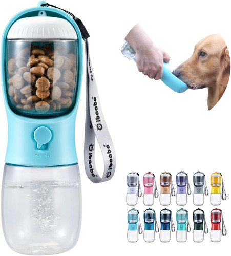 Dog water bottle portable with - bottle,
